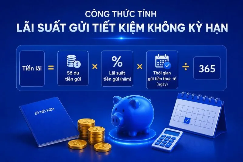 Cách tính lãi suất ngân hàng